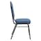 National Public Seating Stack Chair, Fabric, Natural Blue 9374-BT - alternate 6